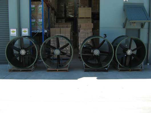 Industrial Heating Cooling Ventilation Distribution Fans Warehouse Australia / Fanmaster