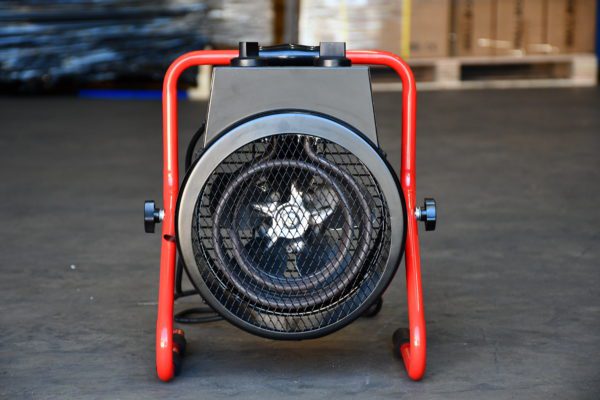 Electric Space Heater / Industrial Heating Cooling Ventilation Distribution Fans Warehouse Australia / Fanmaster