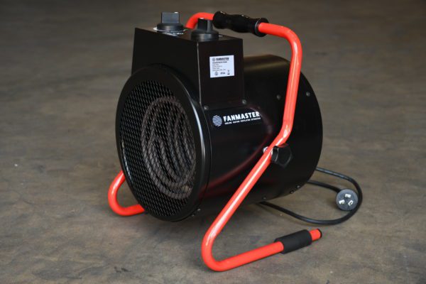 Electric Space Heater / Industrial Heating Cooling Ventilation Distribution Fans Warehouse Australia / Fanmaster