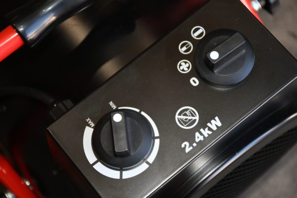 Electric Space Heater / Industrial Heating Cooling Ventilation Distribution Fans Warehouse Australia / Fanmaster