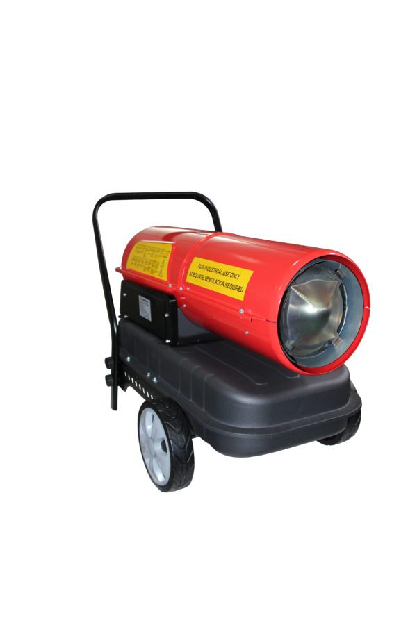 Industrial Diesel Fan Heater / Industrial Heating Cooling Ventilation Distribution Fans Warehouse Australia / Fanmaster