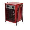 INDUSTRIAL FAN HEATER ELECTRIC 3KW 15A PLUG