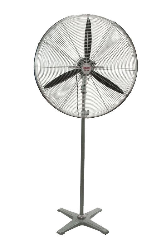PEDESTAL FAN 850MM 240V 3SPD / Industrial Heating Cooling Ventilation Distribution Fans Warehouse Australia / Fanmaster