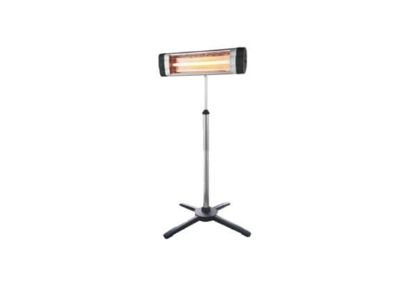 Pedestal Electric Radiant Heater 2400W / Industrial Heating Cooling Ventilation Distribution Fans Warehouse Australia / Fanmaster